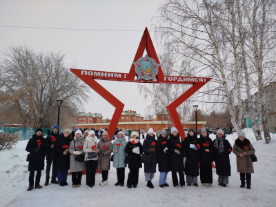 Студенты Куйбышевского филиала ФГБОУ ВО «НГПУ» приняли участие в митинге памяти