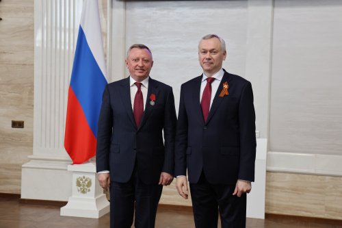 И. о. ректора НГПУ Сергей Александрович Нелюбов награждён медалью Ордена «За заслуги перед Отечеством» II степени