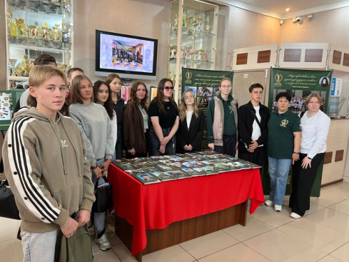 Студенты приняли участие в Уроке Мужества, посвященном памяти павших воинов