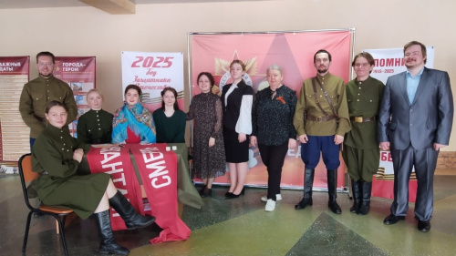 В Куйбышевском филиале ФГБОУ ВО «НГПУ» ожили фронтовые страницы истории!